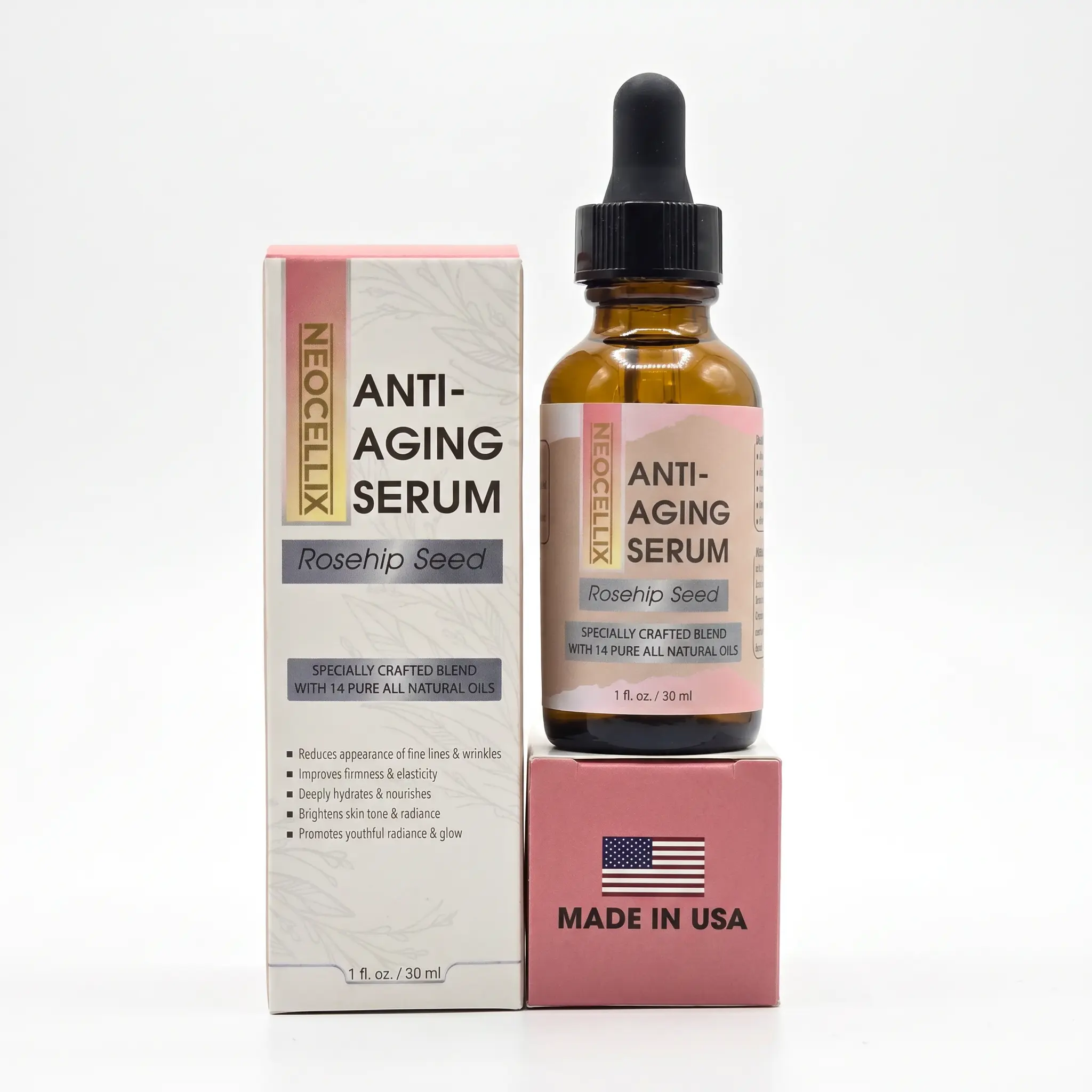Anti-Aging Oil Serum | Made in Usa - 1 Fl Oz