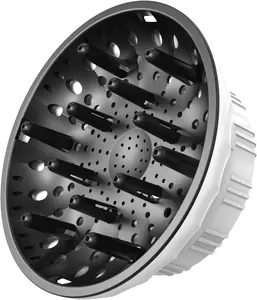 Hair Diffuser: Hair Dryer Diffuser Attachment for Curly & Wavy Hair, Fits 1.4-2.4 Inch Nozzles, Ideal for Long Thick Hair, Hair Styling Tool, White