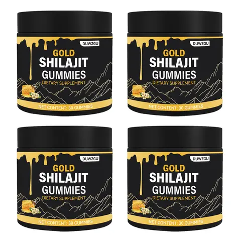 Organic Manuka Honey Shilajit Gummies - 30 Count | Stamina & Boost Energy | Fitness Supplement &  Sports