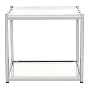 Safavieh Lilias Glass End Table