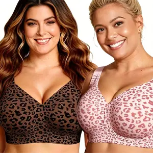 Womens Wireless Jelly Bra Plus Size Supportive Seamless Bras Full Coverage Push Up Comfortable No Underwire Tshirt Bras Womenswear