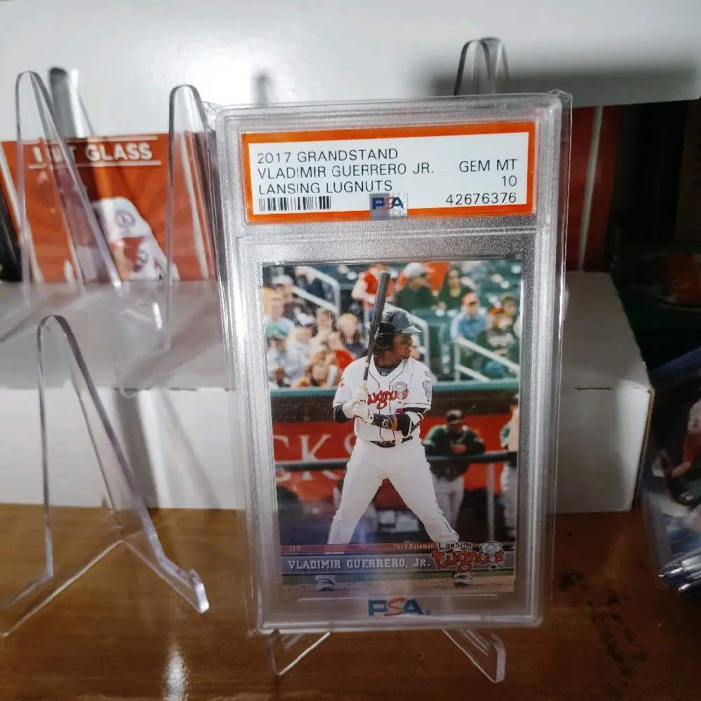2017 PSA 10 grandstand Vladimir Guerrero Jr rookie card