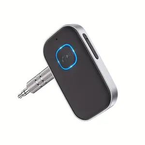 Bluetooth-Compatible Audio Receiver, Wireless FM Transmitter, AUX Input Bluetooth-Compatible Sound Adapter For Car