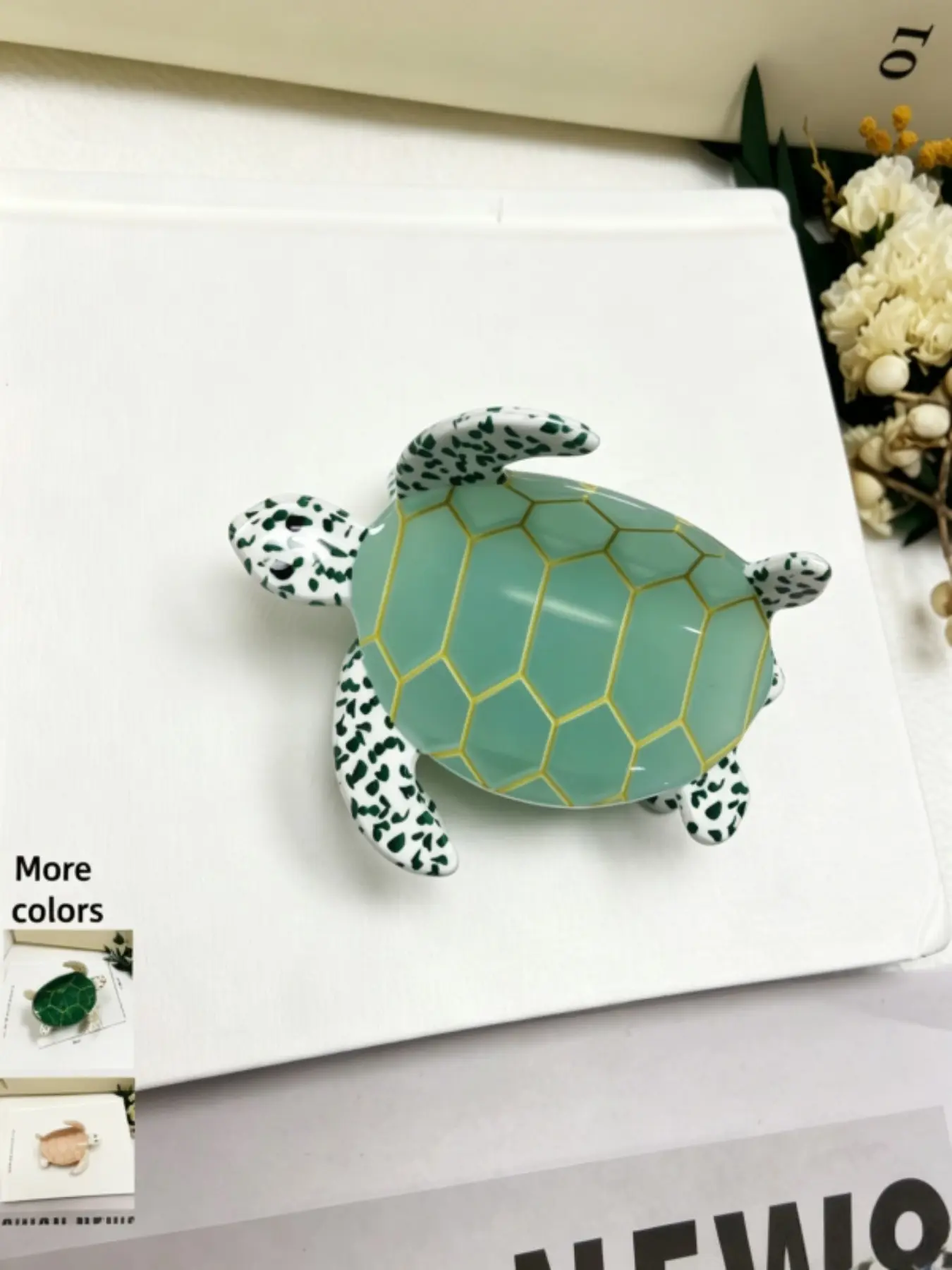 Cute Turtle Hair Clip, Y2K Animal Claw Design, Sturdy Acrylic Hair Accessory for Fashion Girls, Essential Trendy Hair Jewelry, Claw Shape, Playful, Fun Hair Clips, Whimsical, Animal Lovers, Clip In Claw, Fashion Hair Accessories