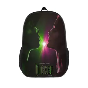 Wicked 17” Minimalist Waterproof Backpack | Lightweight Daypack for Commute & Travel✨Padded Adjustable Straps + Side Pockets | Durable & Machine Washable🔥