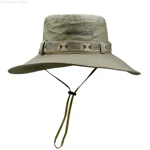 Viral Outdoor Sun Protection Hat – Wide Brim Breathable Bucket Hat for Fishing Hiking Beach Camping & Summer Travel Adventures