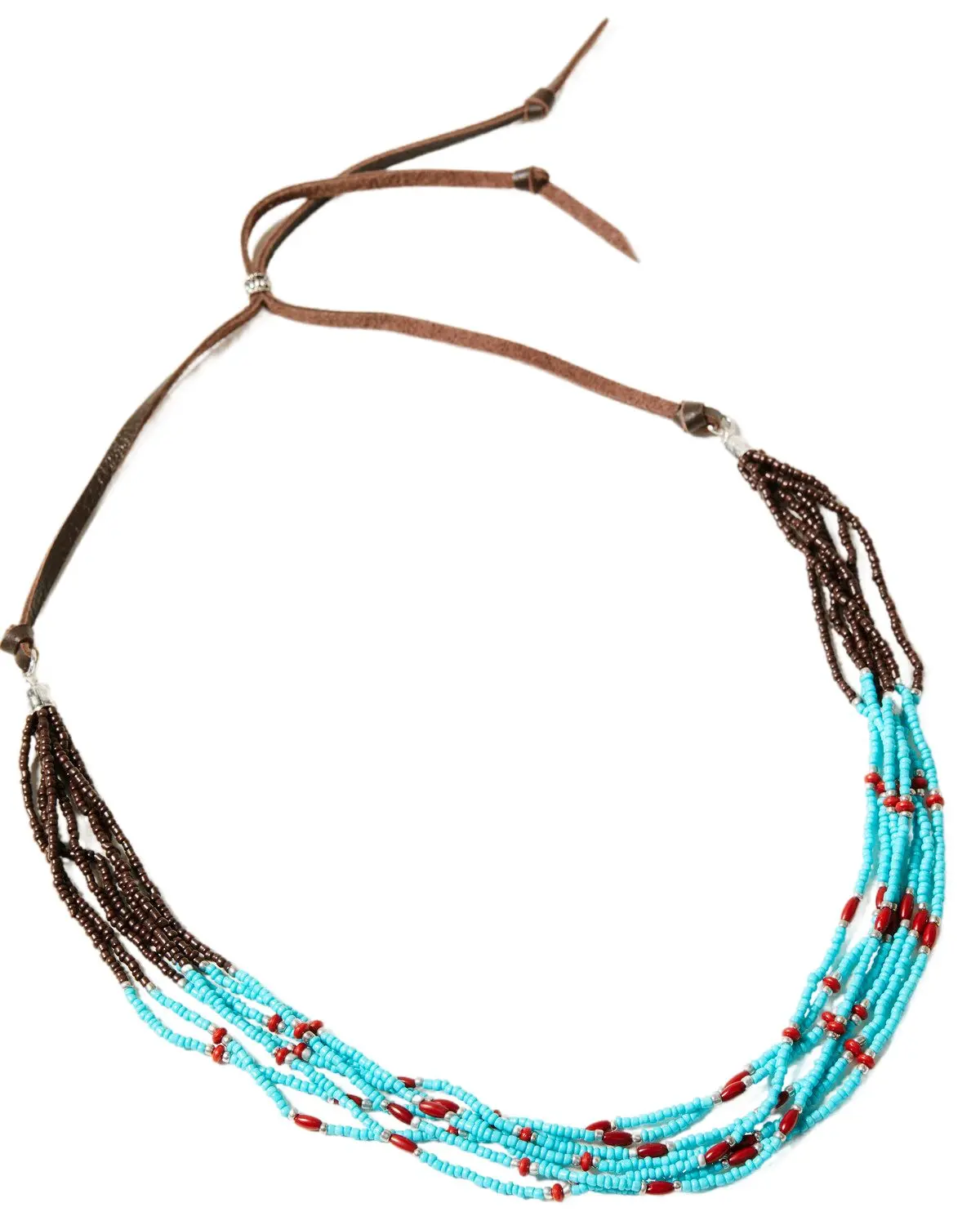 Idyllwind Women's Women'S Costa Bella Antique Seed Bead Necklace - Iwasu24n1-Slvr