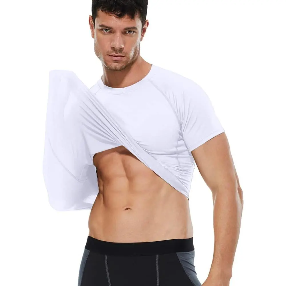 Men's Compression Shirt Short Sleeve - Quick Dry Baselayer Undershirt for Football Basketball Baseball Workout Gym Athletic Performance Top Comfortable Breathable Activewear Men's Compression Shirt Short Sleeve - Quick Dry Baselayer Undershirt for Football Basketball Baseball Workout Gym Athletic Performance Top Comfortable Breathable Activewear