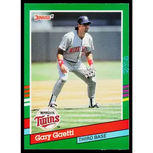 Gary Gaetti 1991 Donruss #547b Minnesota Twins