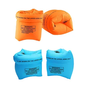 2 Pairs Adjustable Arm Float Straps, Pool & Beach Swim Armband Replacement Straps, Fits All Ages 30-150 lbs