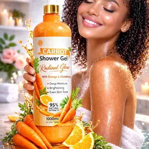 CARROT GLOW SHOWER GEL. CARROT GLOW SHOWER GEL.