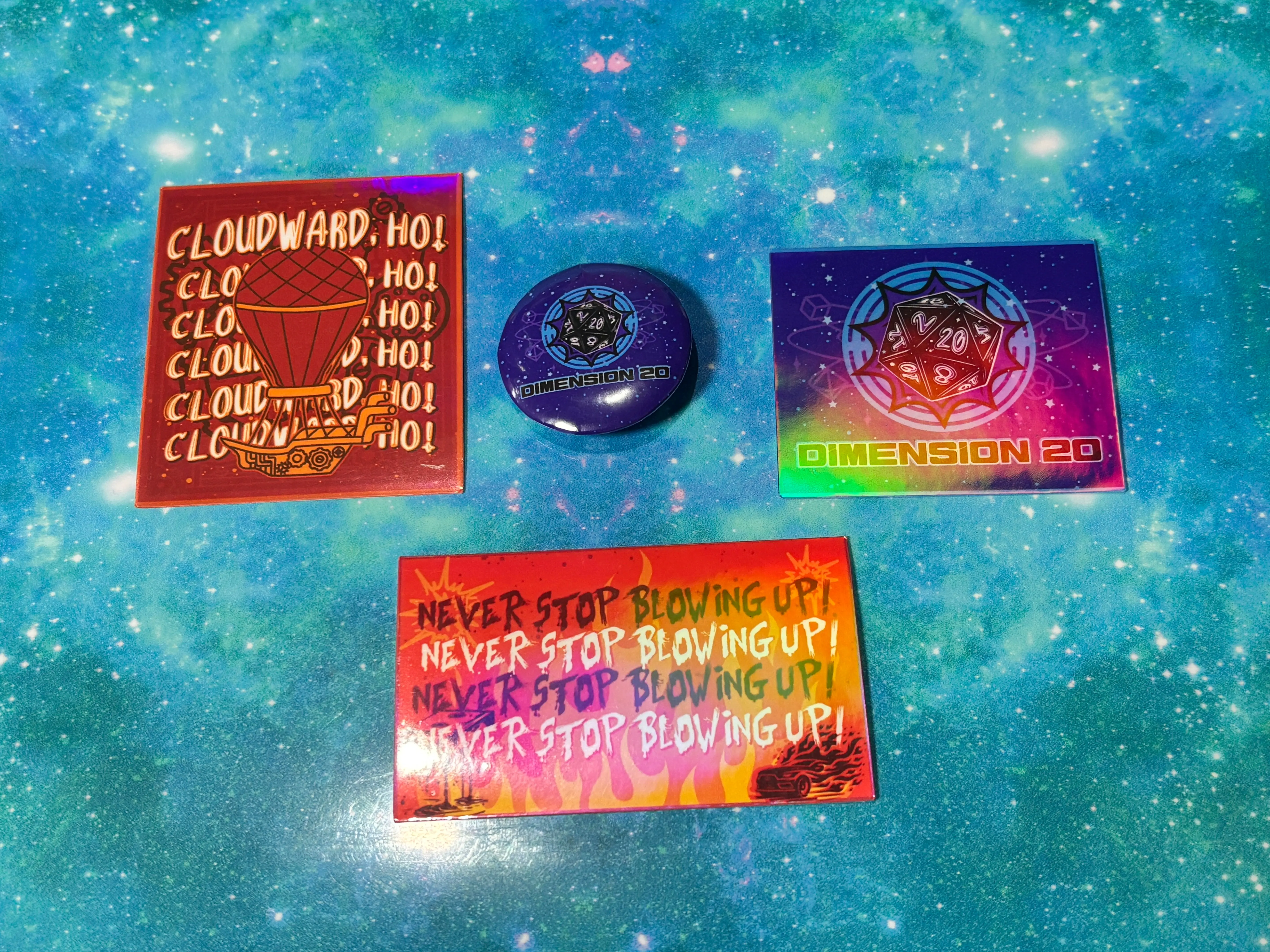 DROPOUT.TV inspired Button and Sticker packs!