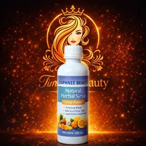 DAPHNEE Beauty Natural Herbal Syrup Pou Grossi Citrus FlavorBlend Delicious Taste Liquid Supplement 500 mL