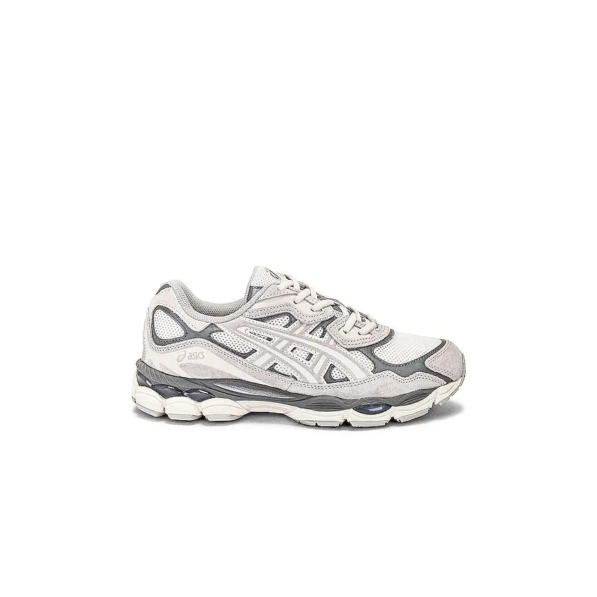 Asics Gel-nyc Sneaker in Cream & Oyster Grey Unisex Asics Gel-nyc Sneaker in Cream & Oyster Grey Unisex