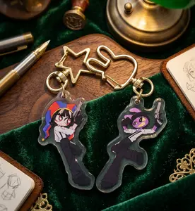 Pomni & Jax Acrylic Keychains | The Amazing Digital Circus