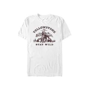 PacSun Women's Yellowstone Vintage Stay Wild T-Shirt