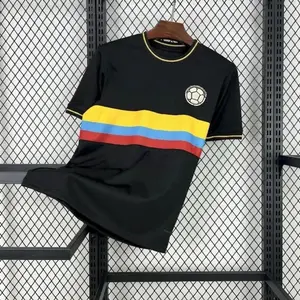 Trendy Soccer Jersey 2025 - Colombia Black 100 Year Anniversary Soccer Jersey
