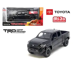 MiJo Exclusives 1:24 2024 Toyota Tacoma TRD Off-Road Edition Black