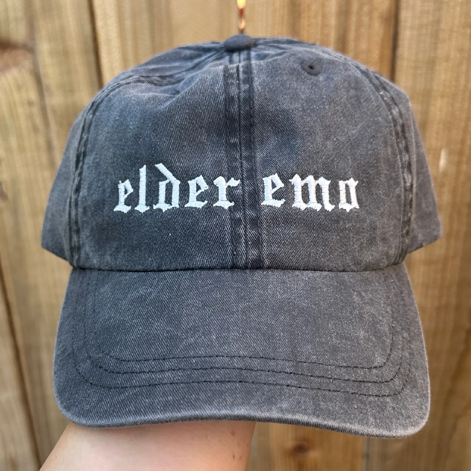 Elder Emo - Embroidered Dad Hat