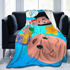 GLGFAS Cleo Anime Cuquin Blanket Throw Blankets Ultra Soft Flannel Lightweight Throws for Couch, Bed,All Seasons Use 89