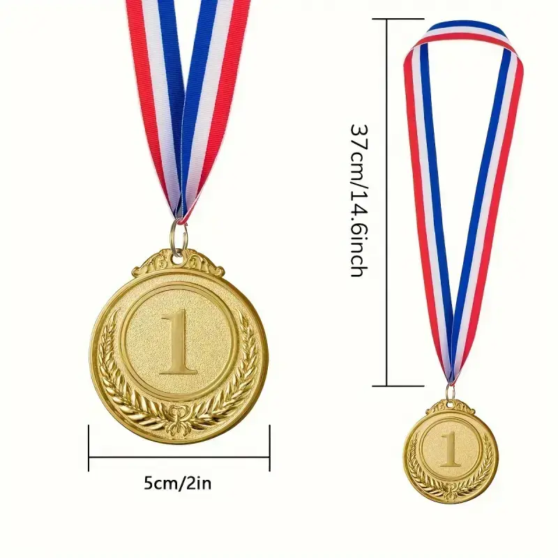 Competition and Party Zinc Alloy Award, 4 gold, 4 silver, and 4 bronze medals, 2-inch sizeRAIMENTRY Competition and Party Zinc Alloy Award, 4 gold, 4 silver, and 4 bronze medals, 2-inch sizeRAIMENTRY