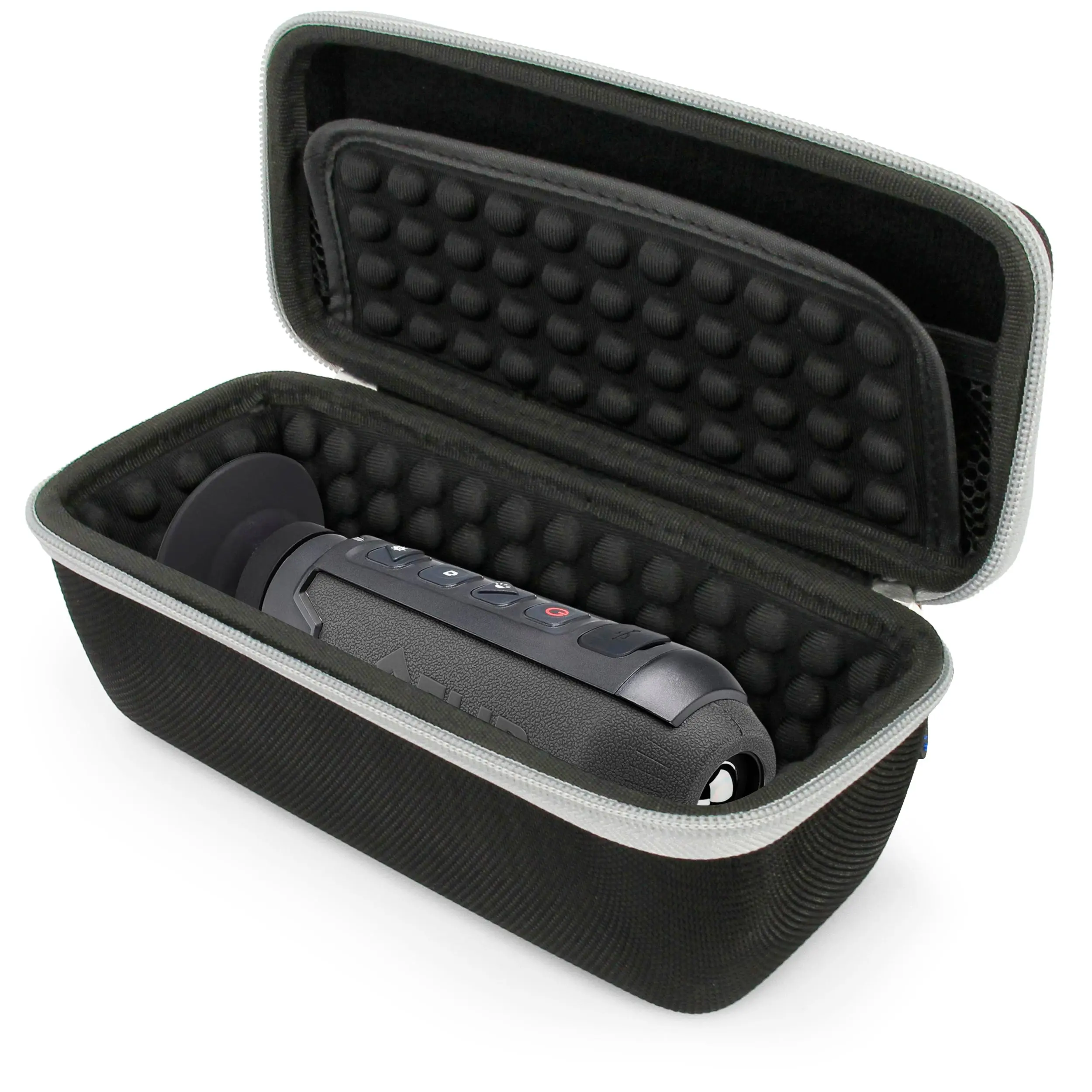 CASEMATIX Thermal Vision Monocular Case for Flir Scout TKx Thermal Monocular for Hunting and Night Vision Scopes - 8.5" x 4.0" x 3.5" Max