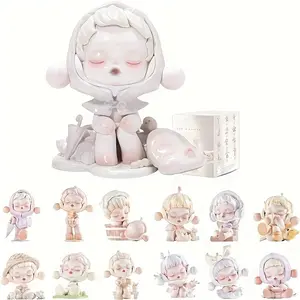Temperature Blind Box Cute Doll Set, Unique Character Mix, Random Design Action Figures, Collectible Toy, Home Decor, Gift Idea