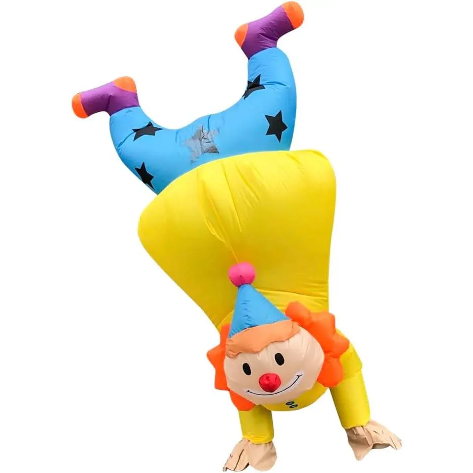 AICHLO Inflatable Costume Adult Blow up Costume Halloween Costume Suit Inflatable Animal Costume for Men
