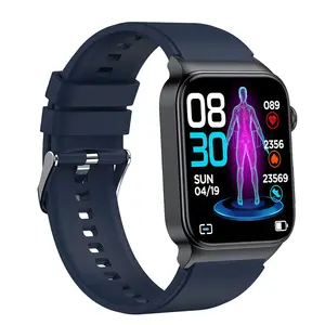 2023 New E500 Smart Watch with ECG Monitoring Device Silicone