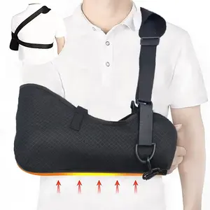 1 pc Esh Arm Sling Adjustable Shoulder Fixator Hand and Elbow Straps Suitable for Showering and Bathing After Shoulder Dislocation Surgery Comfortable Breathable Shoulder Stabilization Assistance