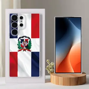 Creative Dominican Republic Art Phone Case UV Printed for Samsung Galaxy S26 S25 S24 S23 S22 S21 A25 A55 A35 A71 Transparent TPU Soft Shockproof Case Perfect Gift for Friends Family