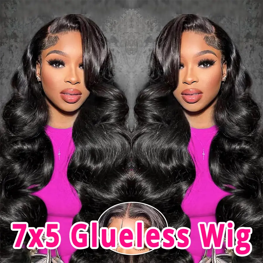 7x5 HD Glueless Wig