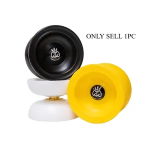 Professional Competition Yo-Yo, Pom Material with Metal Inlay, High Precision Cnc, Anodized Aluminum, Laser Engraved, Perfect Gift