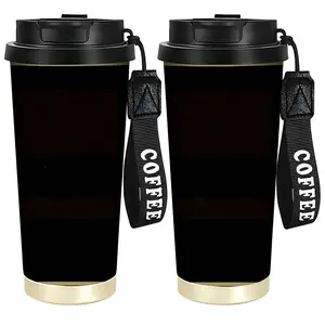 1pc 18oz Stainless Steel Insulated Cup, Design, Ideal for Outdoor Activities and Car Use, Perfect Gift for Men and Women, Tumbler