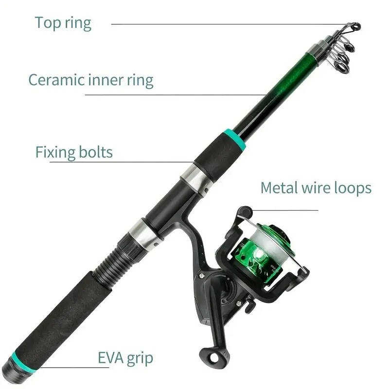 fake fishing poles Timisea Magnetic Toy Pole 6 Pack for Replacement Inch Diameter x 4 Fishing Game