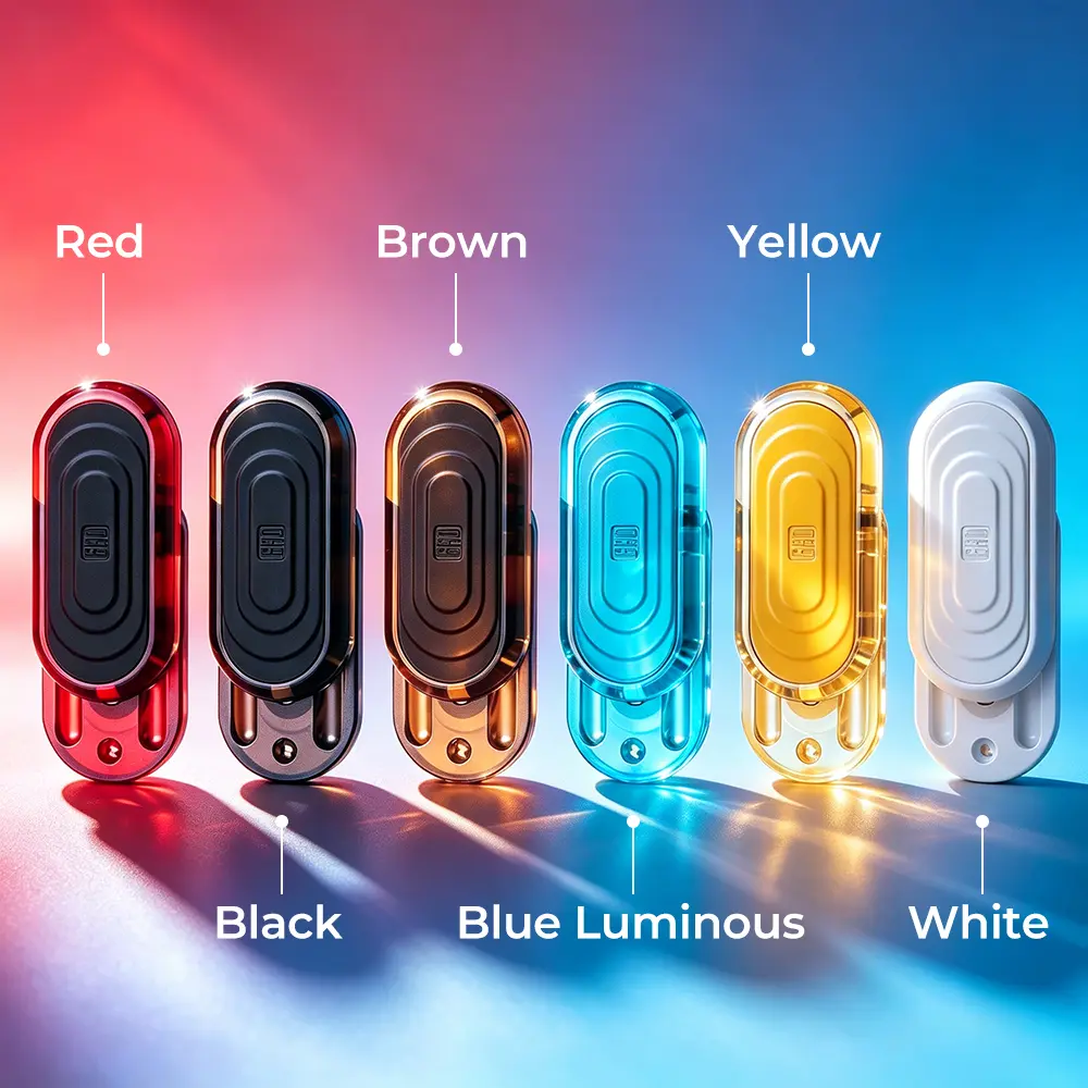 Mr Gao Black Gem Design RICH COIN Artful Fidget Toy - Crunchy Squishy Pressable Precise Slide Fidget Clicker, Decorative Stress Relief Gadget