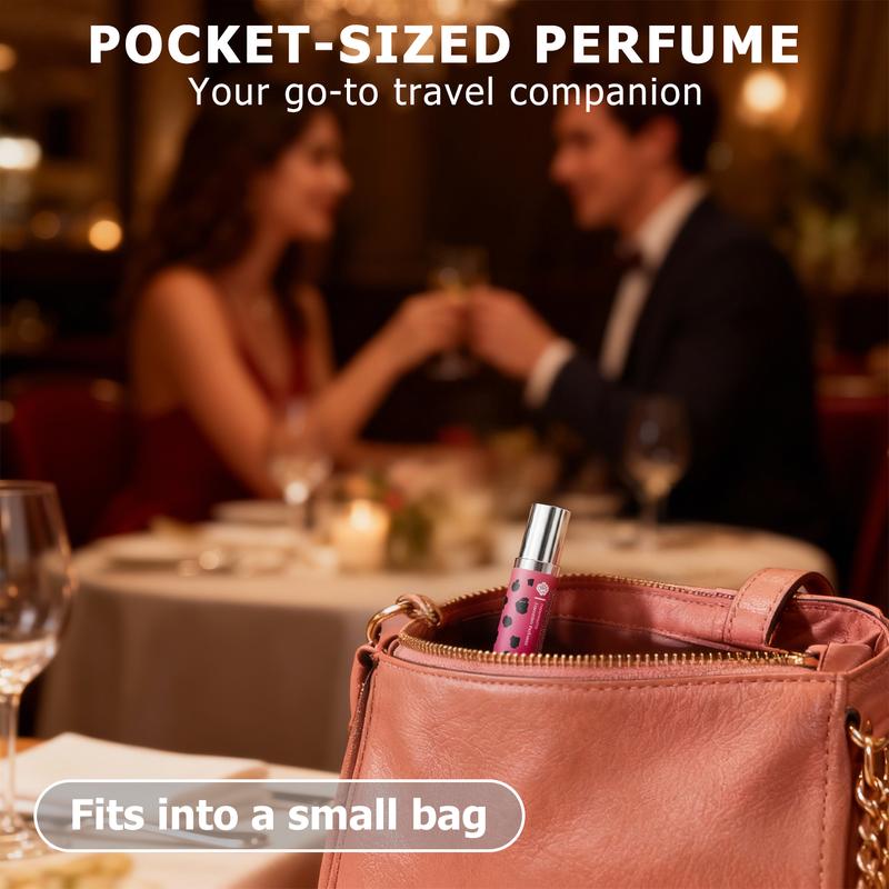 Pheromones Perfumes for Women, Long Lasting Sensual Grown-Up Floral and Fruity Fragrance, Travel Size, Rollerball with Sweet, Jasmine, Feminine Scent 0.34 oz (10 mL)