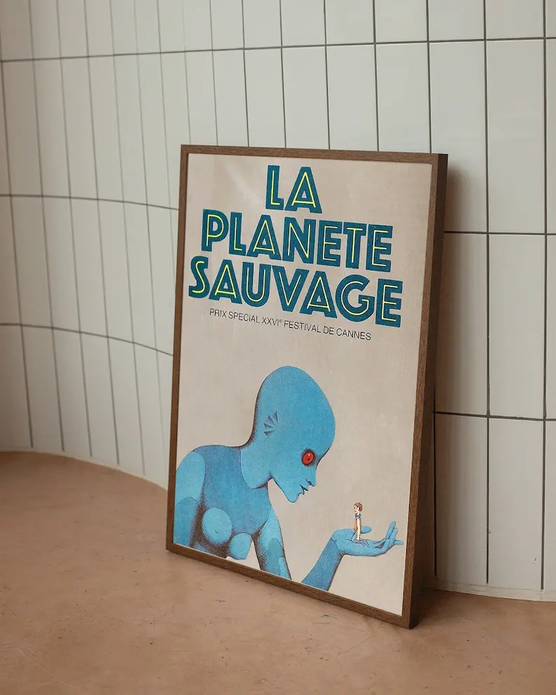 Fantastic Planet La Planete Sauvage Movie Poster