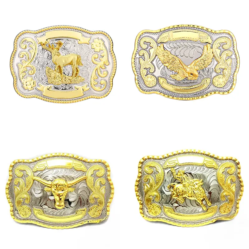 Large Metal Western Decorative Fashion Belt with Waist Buckle - Religious Faith-Inspired, Praying Figure, Mexican Eagle, Classic Rodeo Flair, Casual Cowboy Cowgirl Belt for Men (Motorcycle Protective Gear Accessory), Decorative Belt