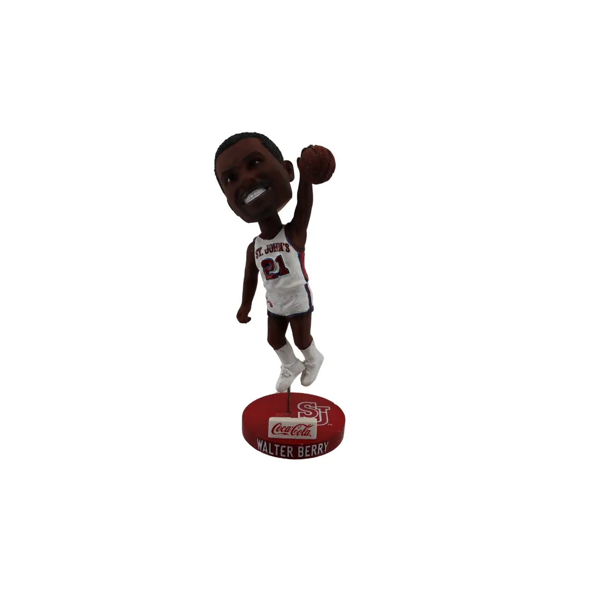 St. John's University Walter Berry Coca Cola Coyote Bobblehead