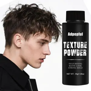 Adpepful Men’s Volumizing Powder – Lightweight & Oil-Control for Natural, Textured Hairstyles | Quick Fix for Flat, Lifeless Hair | Long-Lasting Hold & Volume | Ideal for Oily Hair Rescue Haircare