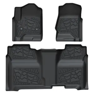 Lasfit fit for 2014-2018 Chevrolet Silverado 1500 Floor Mats, Fit Carpet Floor & Without 4*4 Shifter Only