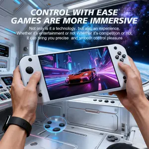 Winter New G90 Handheld Game Console, Rechargeable Portable Console, 7-Inch IPS HD Screen, 4000mah Long Battery Life, USB Charging, Retro Key Layout, Smooth Gaming