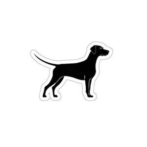 2x2 Die Cut Pointer Silhouette Sticker