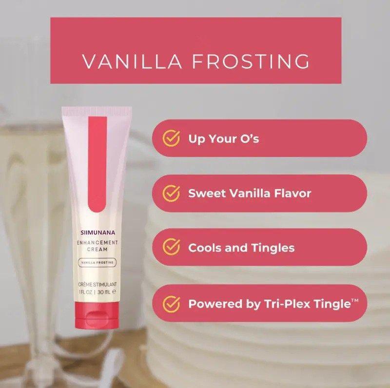 【Buy 1 Get 1 Free】Enhancement Cream Vanilla Frosting Sealed - New Packaging.- 30ML