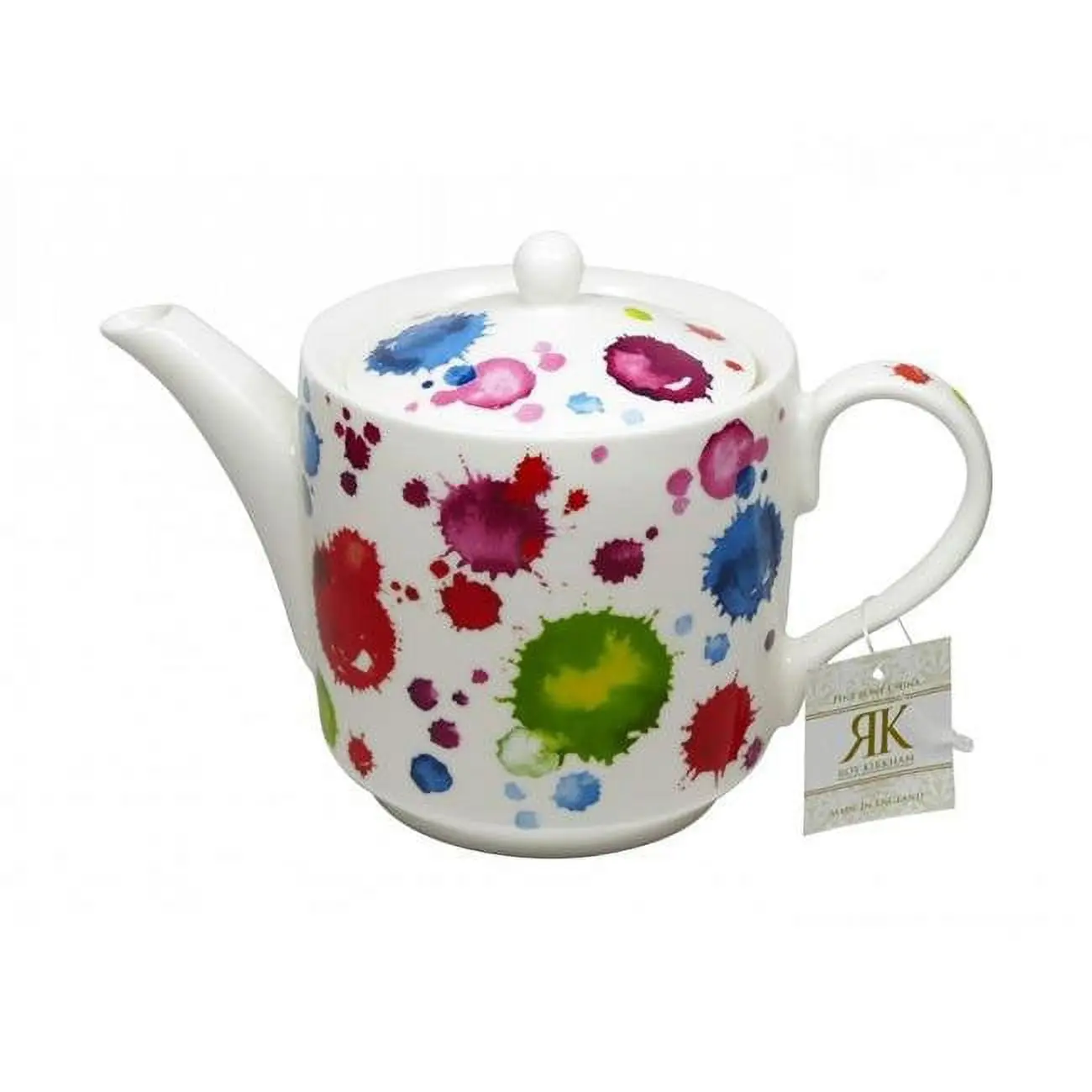 Roy Kirkham ER33140 130 ml Multi-Color Large Teapot with Spout, Kitchen Tea & Coffeeware