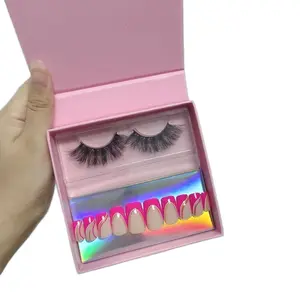 Press Nail’s with eyelashes High Gloss Long-lasting Waterproof