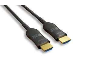 Nippon Labs 35ft. 4K Hybrid Active Optical Fiber CL3 HDMI Cable, 4K@ 60Hz, UHD High Speed HDMI2.0 AOC (Active optical cable)Cable, 30HM2-10HM-AOCL34K-35