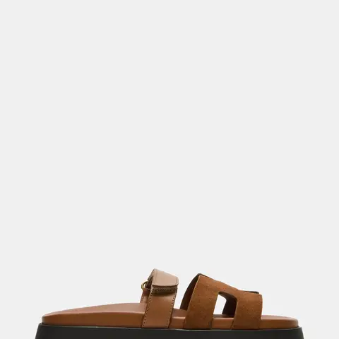 MAYVEN CAMEL SUEDE