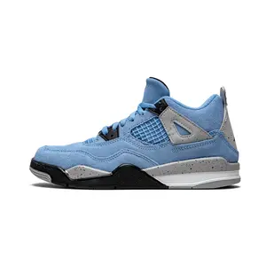 AIR JORDAN 4 Retro PS "University Blue" Sports Sneaker, Style Code BQ7669-400